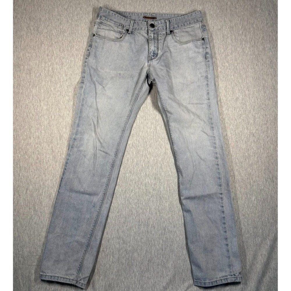 ZARA MAN 305 Chopper Slim Fit Jeans Men's Size 31 Gray Stretch Denim